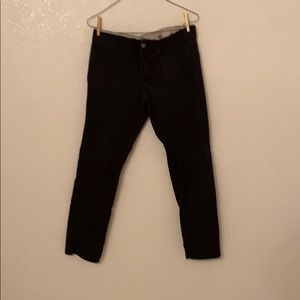 3 black skinny straight dickies pants size 30x30
